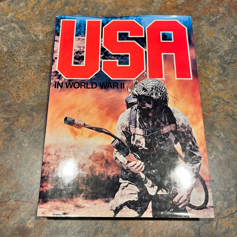 USA in World War II Hardcover Book‎ History Military Ronald Heiferman